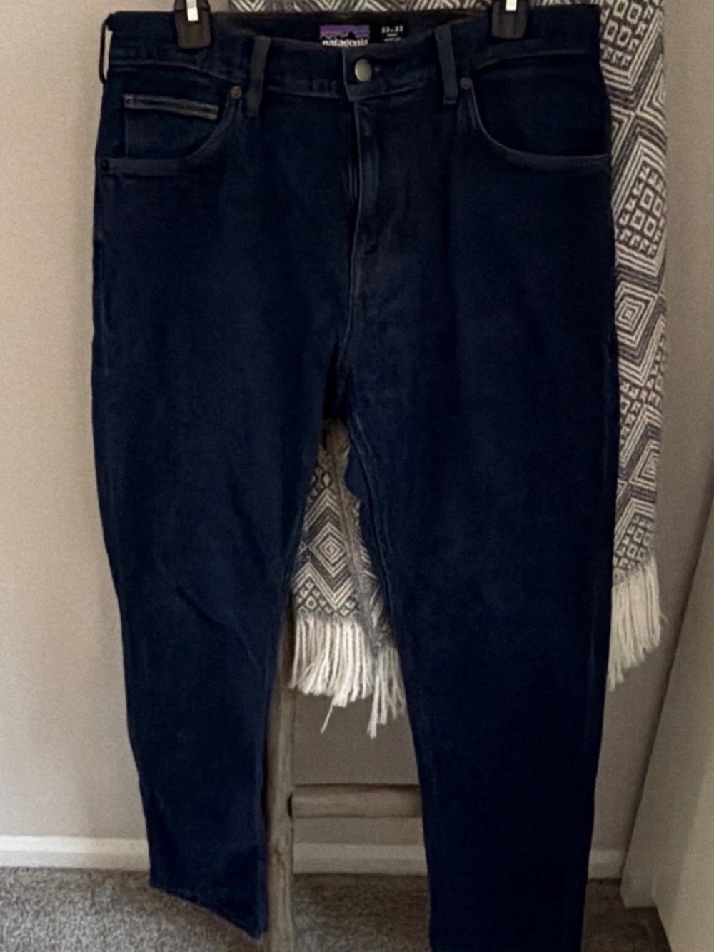 Patagonia Dark Blue Slim Straight Men’s Jeans